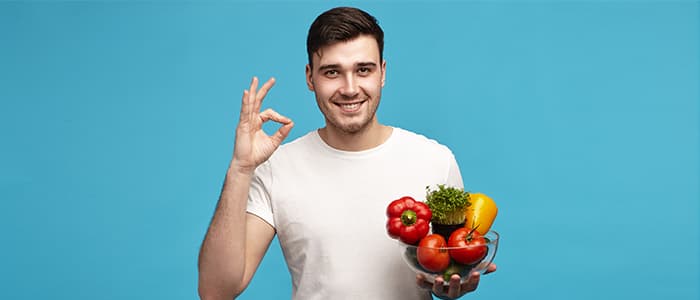 Balanced and Healthy Diet for Men